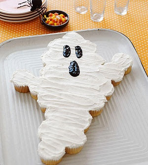 Ghost Cupcake Cake