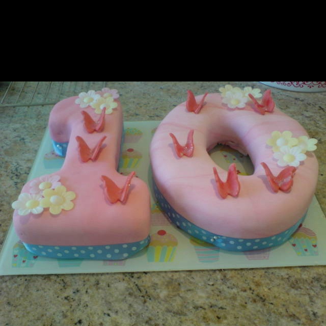 Girls 10th Birthday Cake