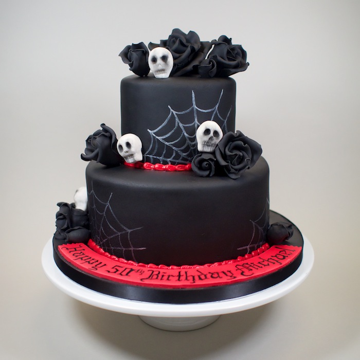 Gothic Birthday Cake