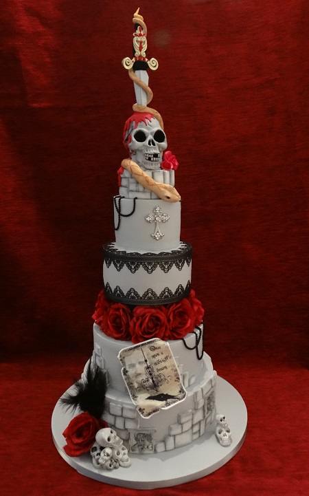 Gothic Birthday Cake