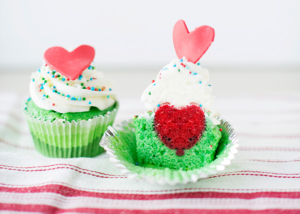 Grinch Stole Christmas Cupcakes