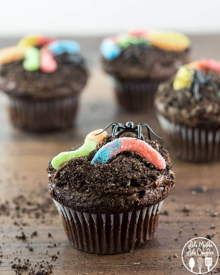 Halloween Dirt Cupcakes Recipes