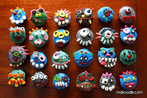 Halloween Monster Cupcake Ideas Halloween Monster Cupcake Ideas