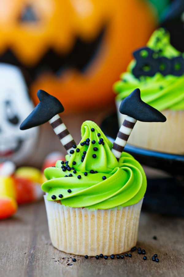 Halloween Witch Cupcake Ideas