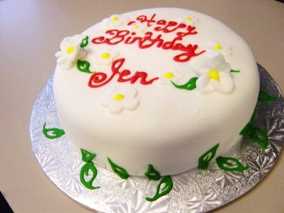 Happy Birthday Jen Cake