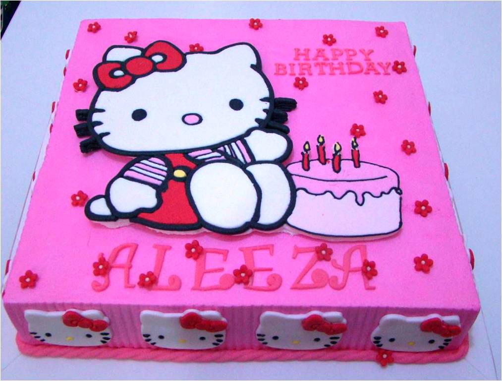 Hello Kitty Birthday Cake