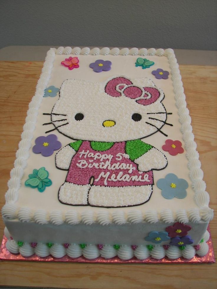 Hello Kitty Birthday Cake