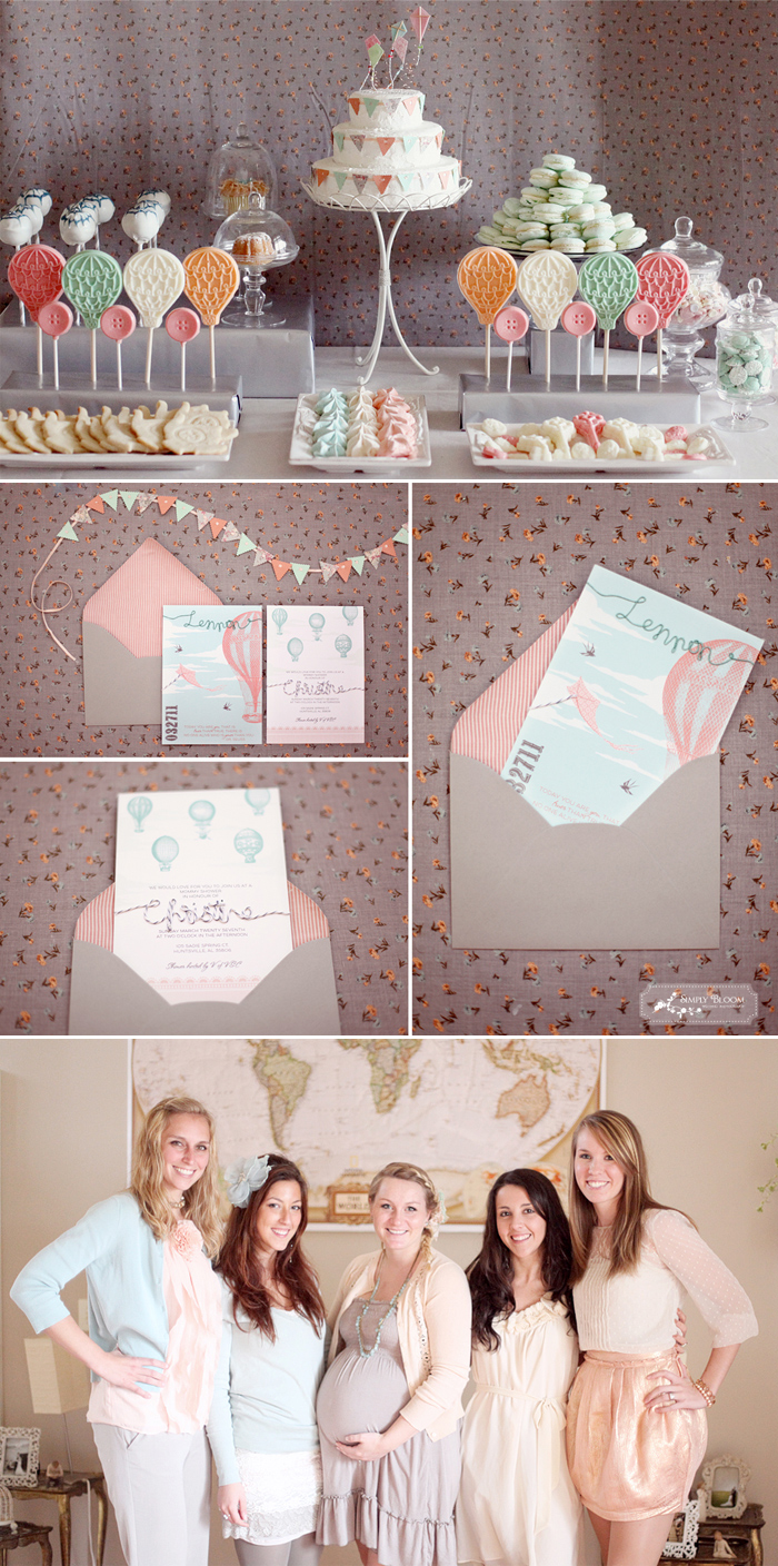 Hot Air Balloon Baby Shower Hot Air Balloon Baby Shower