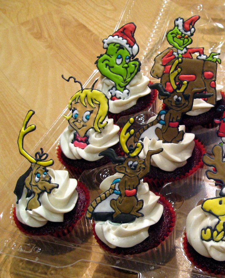 How the Grinch Stole Christmas Cupcakes