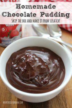 How to Make Chocolate Pudding Recipes How to Make Chocolate Pudding Recipes