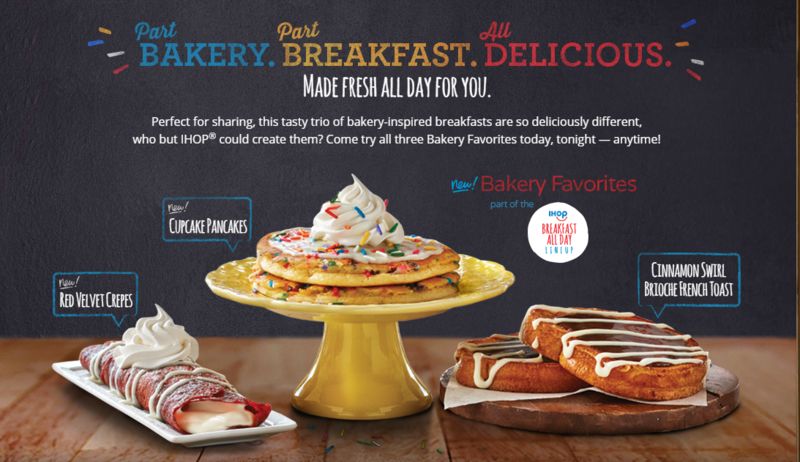 Ihop Menu Pancakes Cupcakes