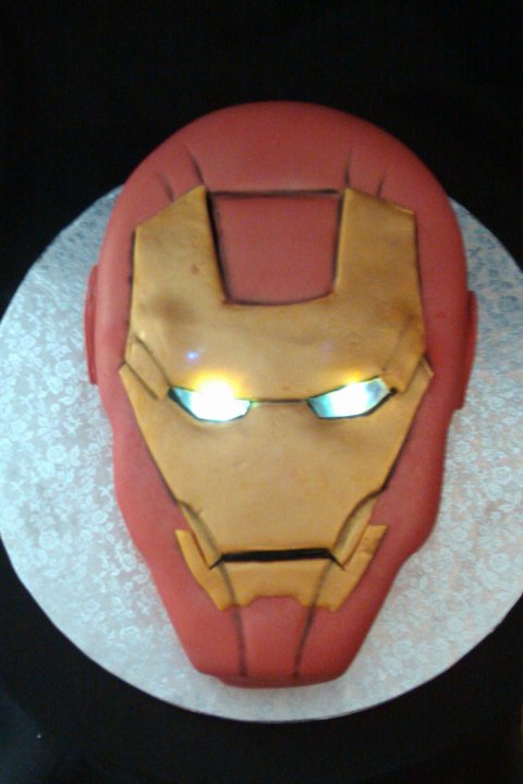 Iron Man Cake Iron Man Cake