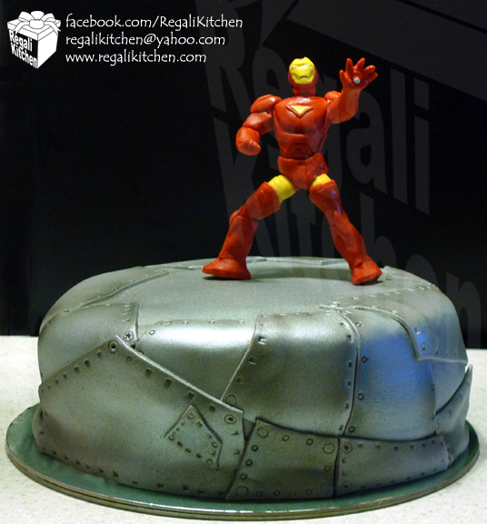 Iron Man Cake