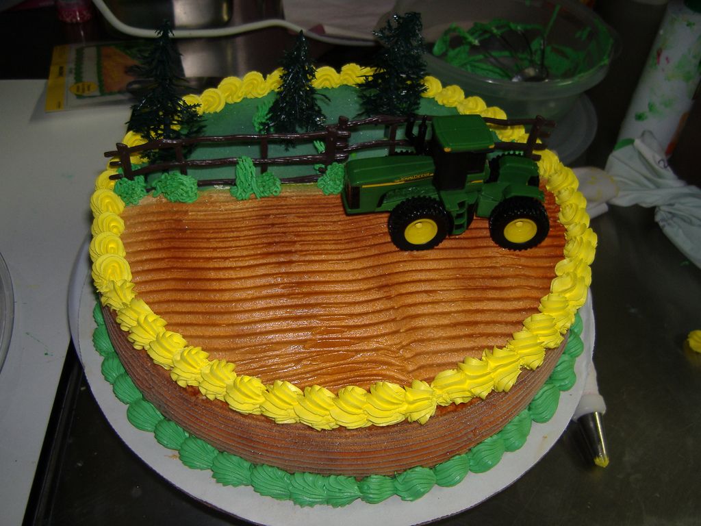 John Deere Birthday Cake