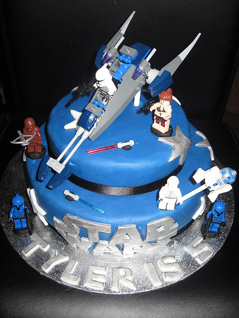 LEGO Star Wars Boys Birthday Cakes