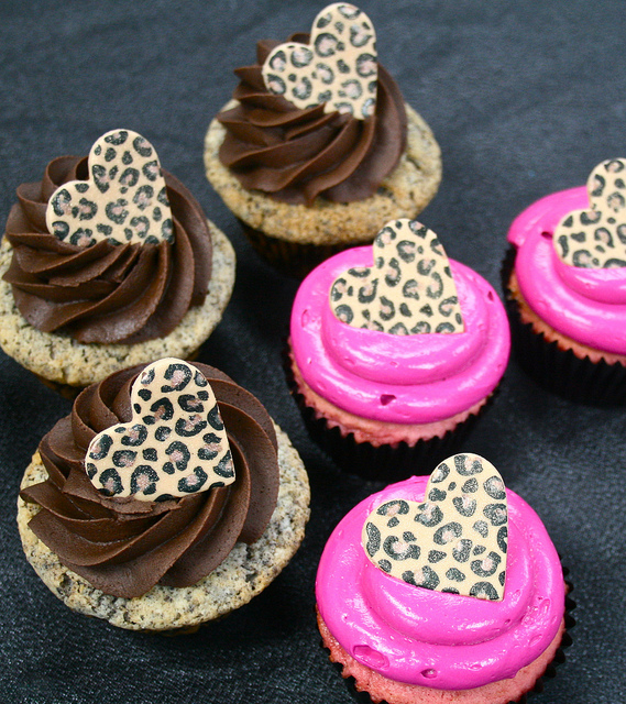 Leopard Print Cupcakes Leopard Print Cupcakes
