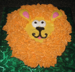 Lion Face Cupcake Cake Lion Face Cupcake Cake