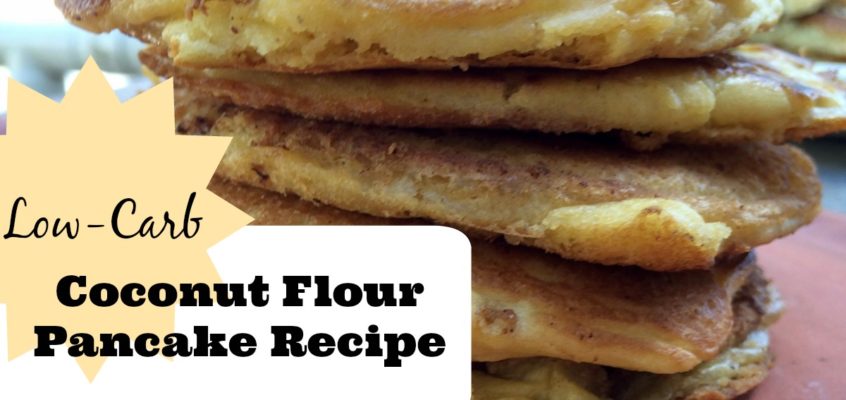 Low Carb Coconut Flour Pancake Recipe