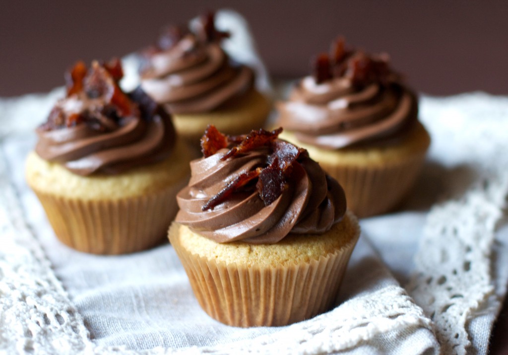 Maple Bacon Cupcakes