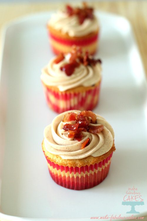 Maple Bacon Cupcakes