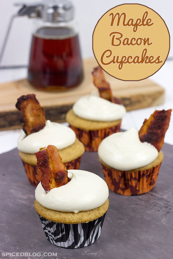 Maple Bacon Cupcakes