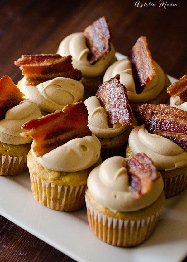 Maple Bacon Cupcakes