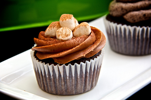 Mexican Hot Chocolate Cupcakes