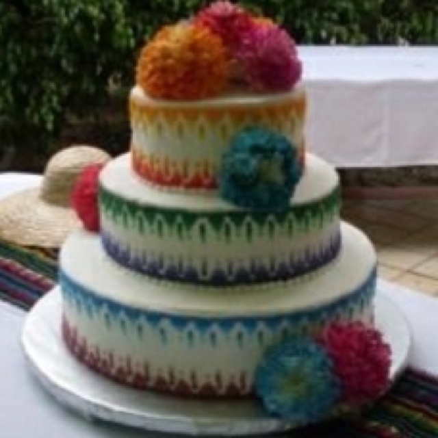 Mexican Style Wedding Cake