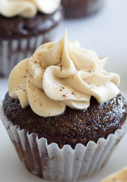 Mini Kahlua Cupcakes