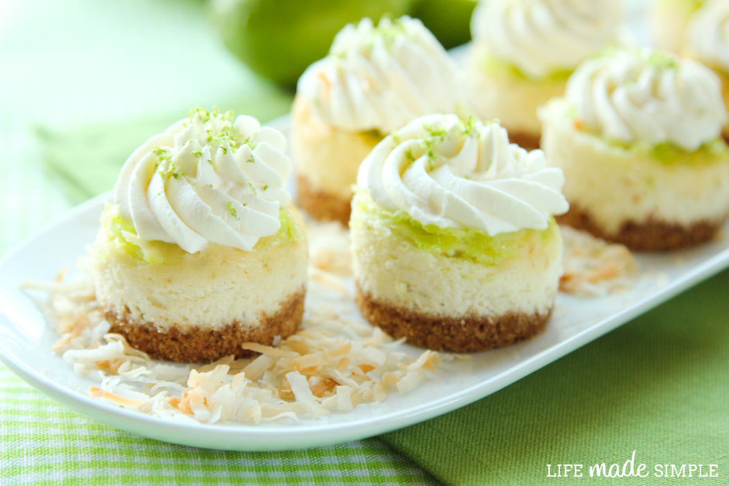 Mini Lime Cheesecakes Recipe