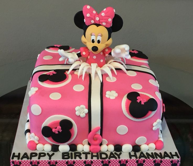 Minnie Mouse Birthday Cake Minnie Mouse Birthday Cake