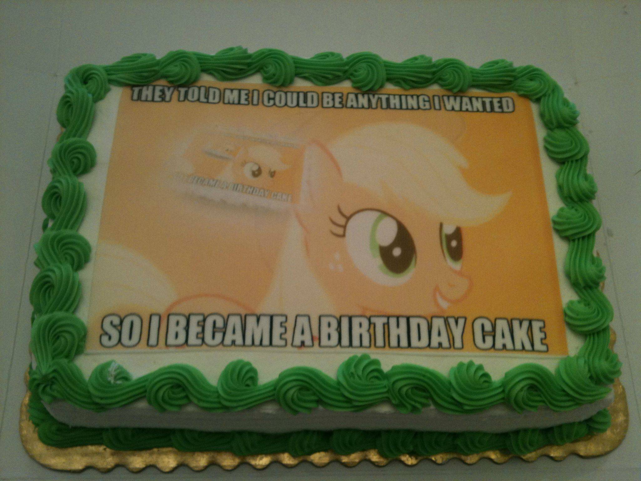 My Little Pony Friendship Is Magic Cake