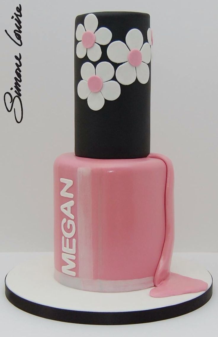 Nail Polish Cake