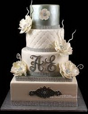 Nature Inspired Wedding Cake