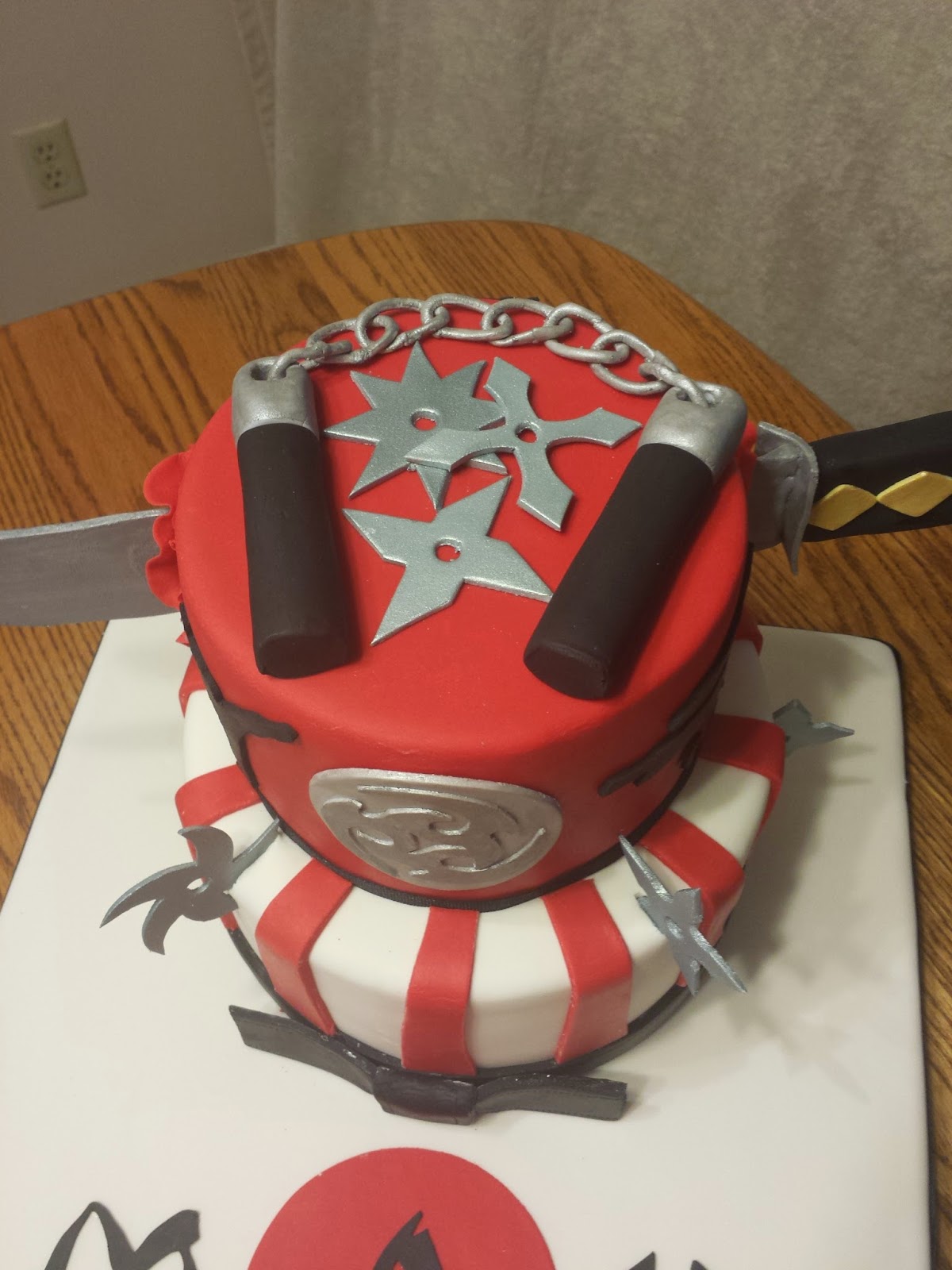 Ninja Birthday Cake