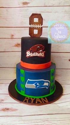 Oregon State Beaver Birthday Cake