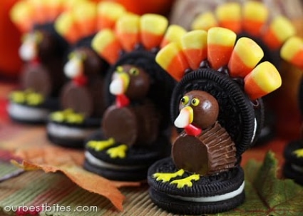 Oreo Thanksgiving Turkeys