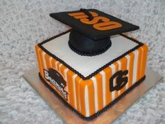 9 Photos of Oregon State Graduation Cakes