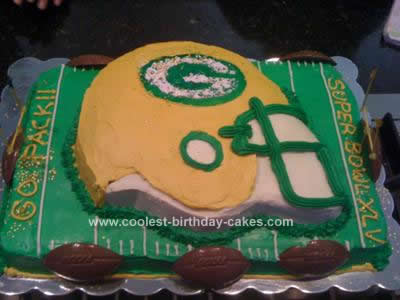 Packers Super Bowl Cake Packers Super Bowl Cake