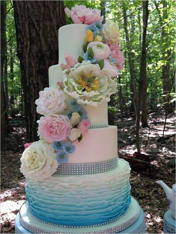 Pastel Wedding Cake Ideas