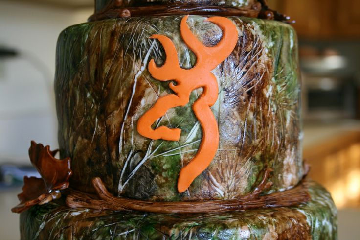 Realtree Camo Birthday Cakes