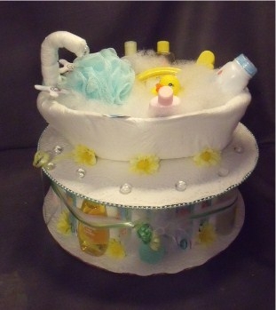 Rubber Duck Baby Shower Diaper Cake Rubber Duck Baby Shower Diaper Cake