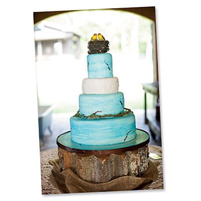 Southern Style Wedding Cake