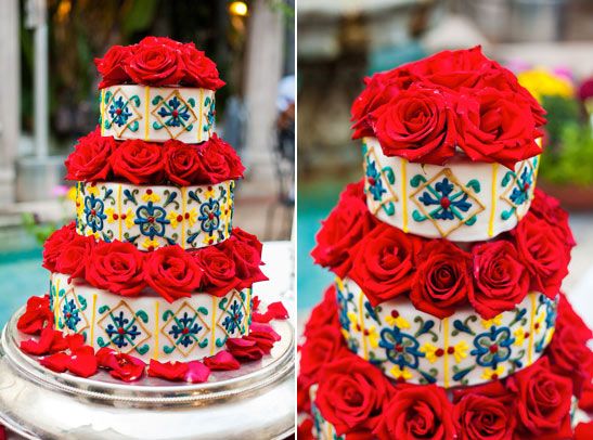 Spanish-themed Wedding Cakes
