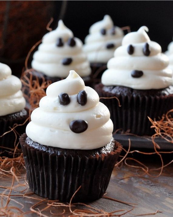 11 Photos of Halloween Cup Cakes