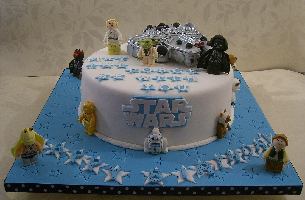 Star Wars Birthday Cake