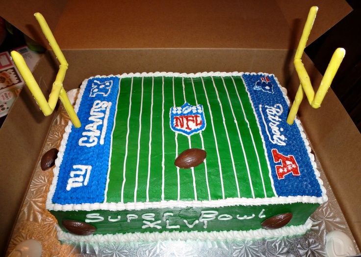 Super Bowl Cake Super Bowl Cake