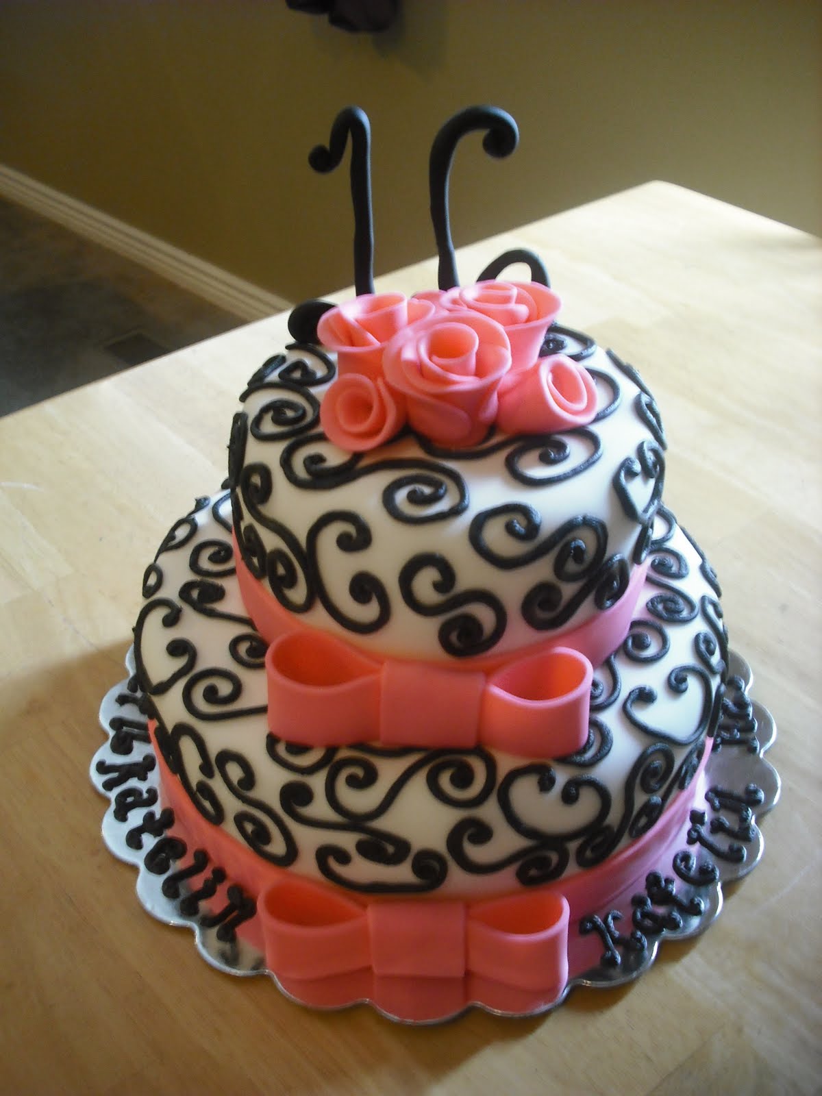 Sweet 16 Birthday Cake