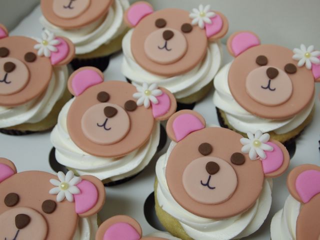 Teddy Bear Cupcakes