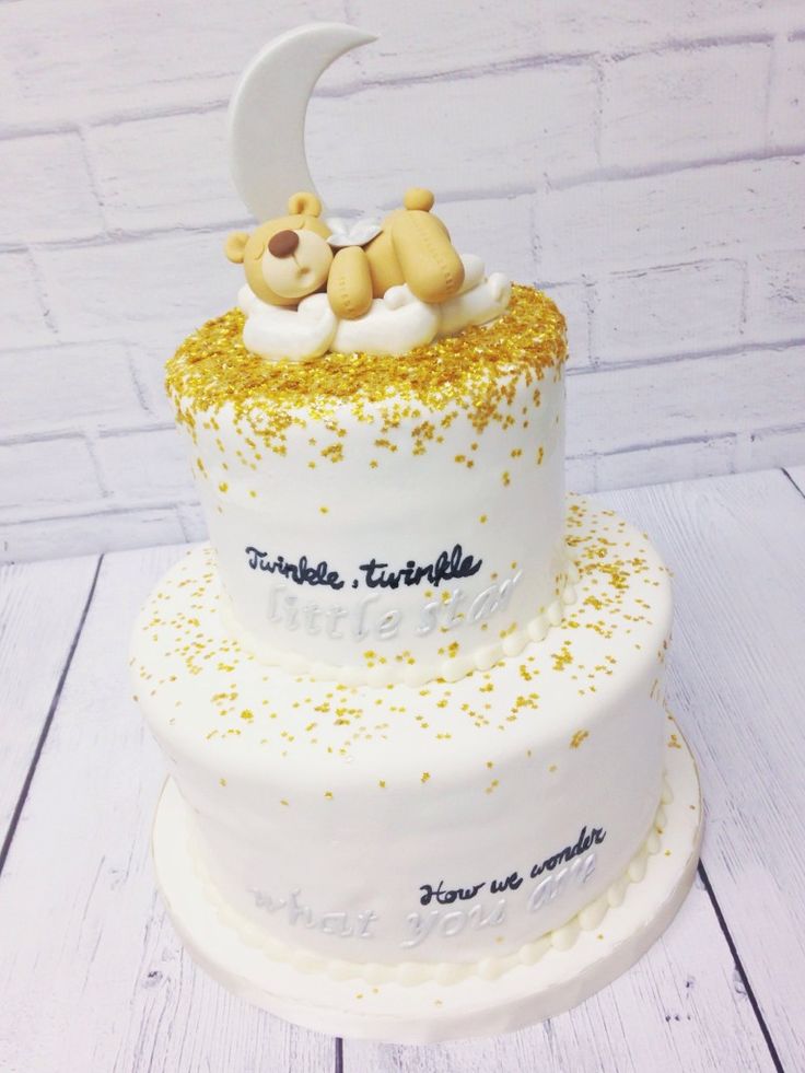Twinkle Twinkle Little Star Baby Shower Cake Twinkle Twinkle Little Star Baby Shower Cake